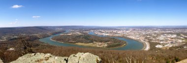tennessee Nehri manzaralı
