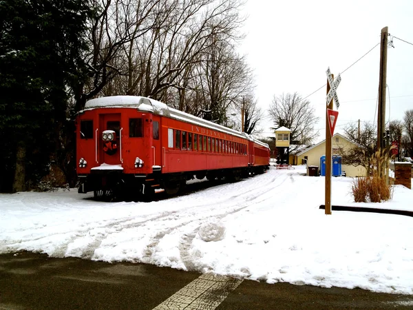 Treno Auto in Libano Ohio 6 — Foto Stock