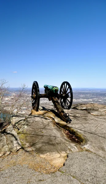 Cannon surplombe Chattanooga — Photo