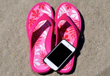 kum - parmak arası terlik ipod iphone