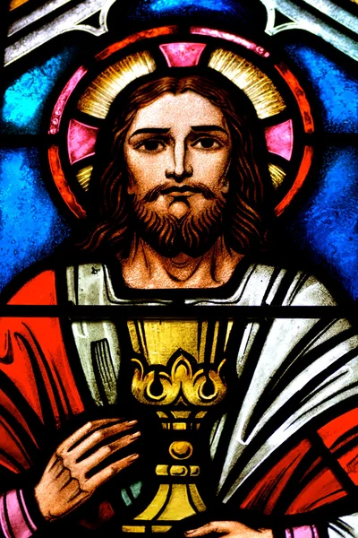 Иисус Гало — стоковое фото