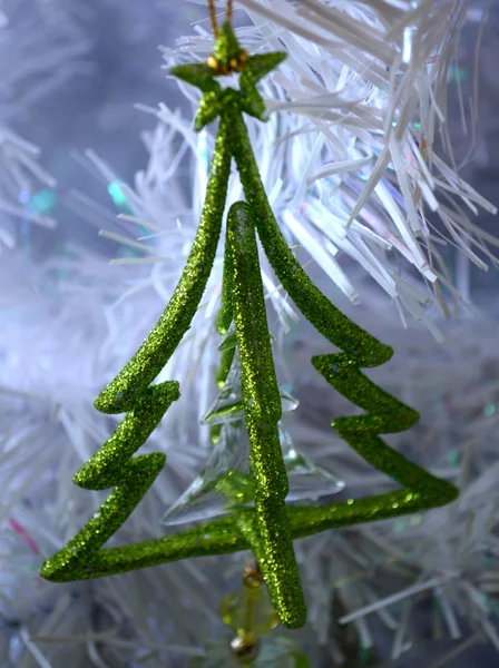 Grön julgran — Stockfoto