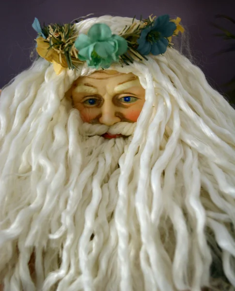 Père Noël visage — Photo