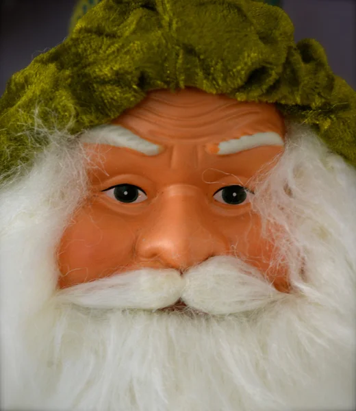 Weihnachtsmann-Gesicht — Stockfoto