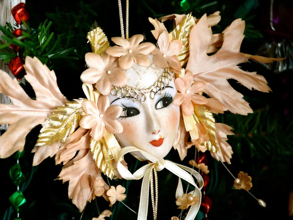 Theatre Mask Ornament — Stock Photo, Image