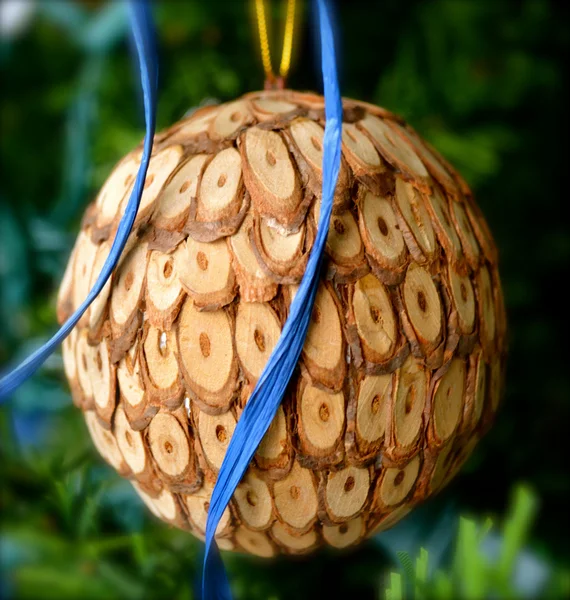 Wooden Ornament — Stock Photo, Image