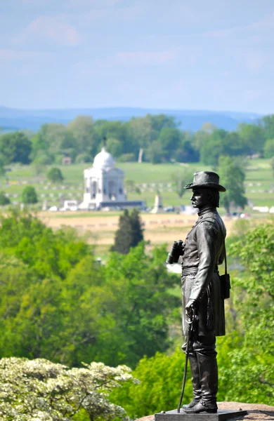 Parque Militar Nacional de Gettysburg - 084 — Foto de Stock