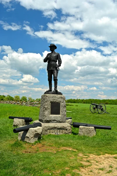 Gettysburg nationale militaire park - 215 — Stockfoto