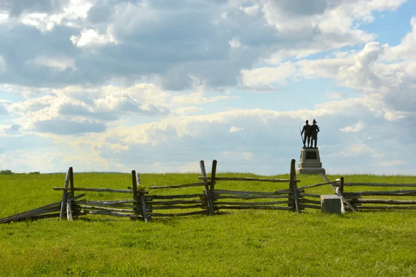 Parque Nacional Militar de Gettysburg - 077 — Fotografia de Stock