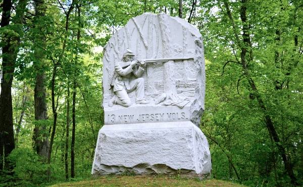 Parque Nacional Militar de Gettysburg - 054 — Fotografia de Stock