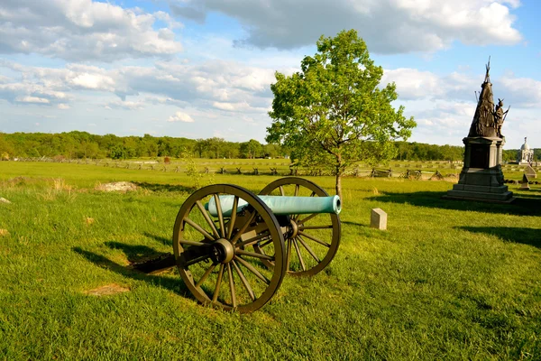 Parque Nacional Militar de Gettysburg - 023 — Fotografia de Stock