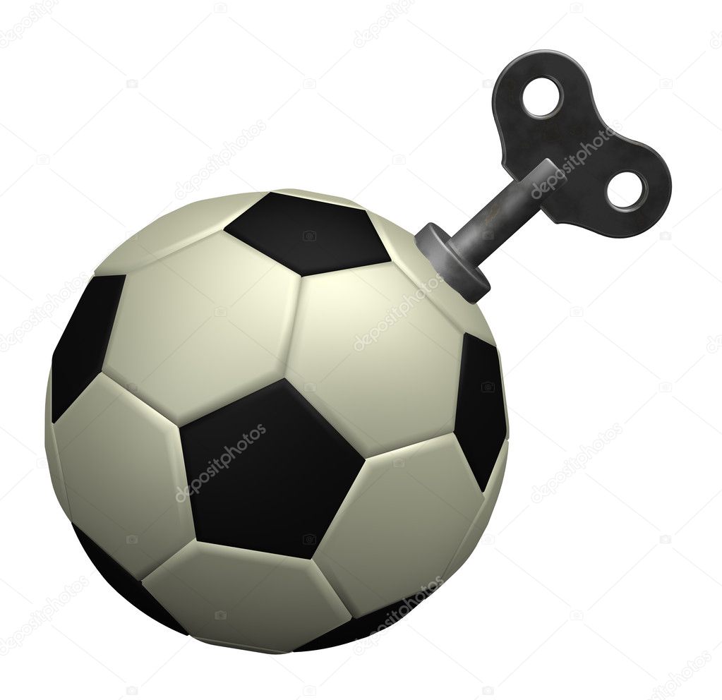 Wind up soccer