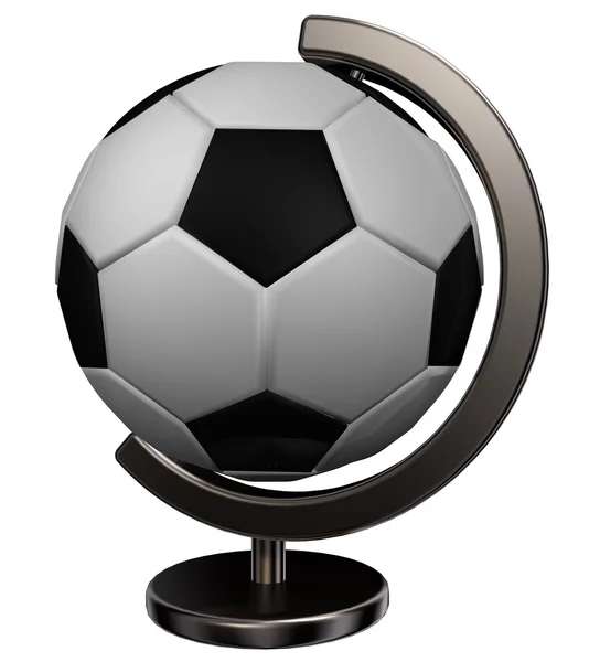Soccer globe — Stock Photo, Image