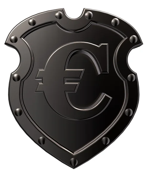 Euro shield — Stock Photo, Image