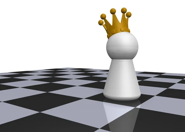 Шахи короля — стокове фото