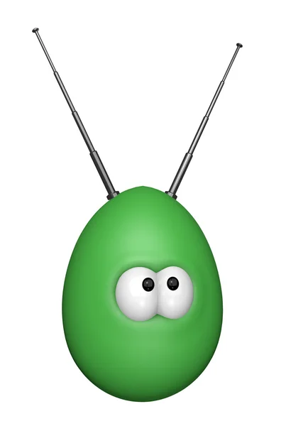 Anten ile yumurta — Stok fotoğraf