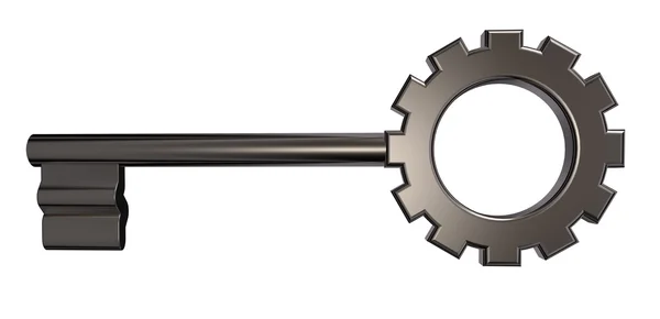 Gear wheel key — Stock Photo, Image