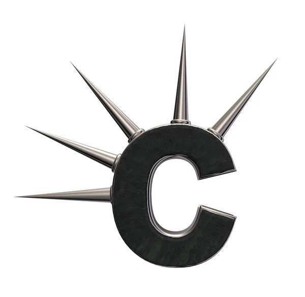 Letter c — Stock Photo, Image