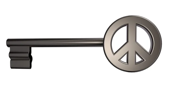 Peace key — Stock Photo, Image