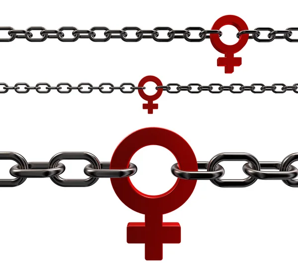 Female chain — Stock Photo, Image