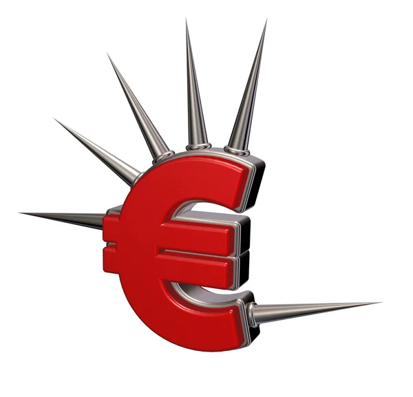 Taggar euro — Stockfoto