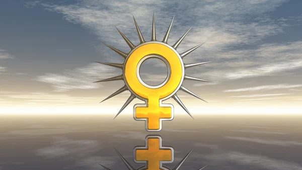 Female symbol — Stock Photo, Image