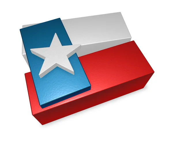 Texas flag — Stock Photo, Image