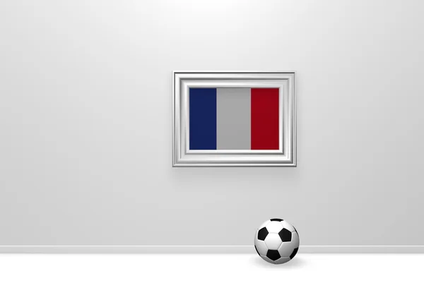Piłka nożna Francja — Zdjęcie stockowe