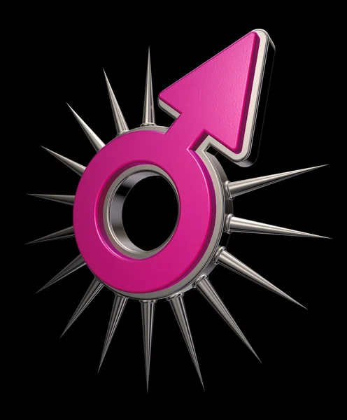 Male symbol — Stock Photo, Image