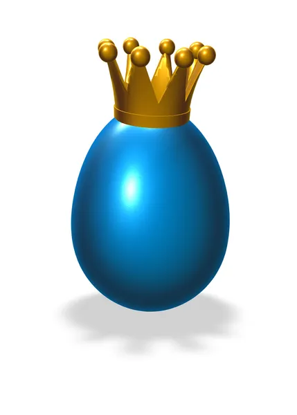 King egg — Stock Photo, Image