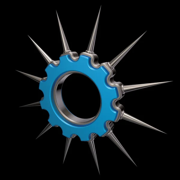 Doorn gear wheel — Stockfoto