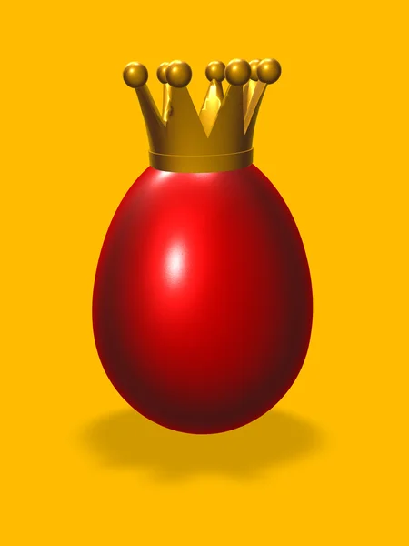 Яйцо короля — стоковое фото