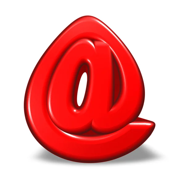 Kreskówka e-mail symbol — Zdjęcie stockowe