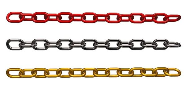 Łańcuchy metalowe — Zdjęcie stockowe