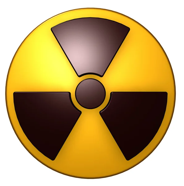 Nukleära symbol — Stockfoto