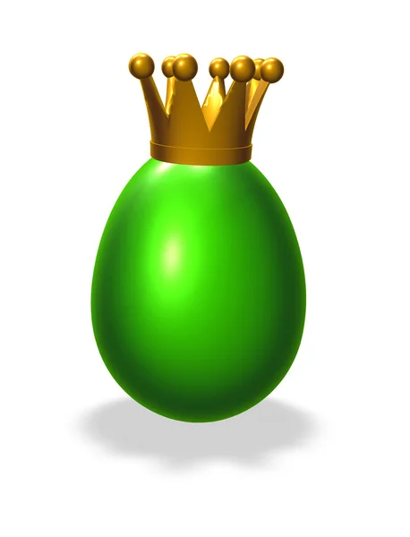 King egg — Stock Photo, Image