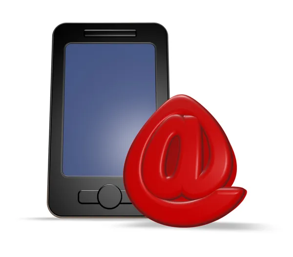 E-Mail Smartphone — Stockfoto