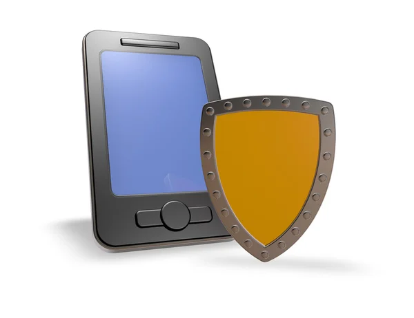 Seguridad smartphone — Foto de Stock