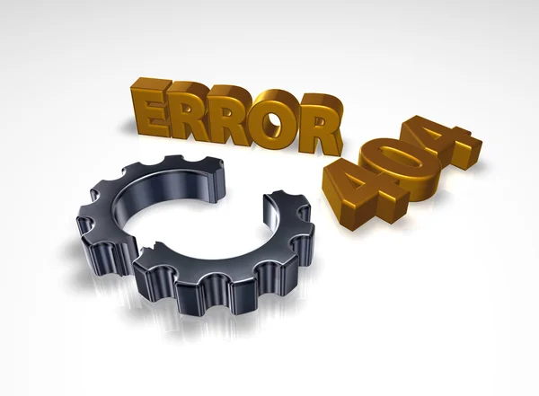 Error 404 — Stock Photo, Image