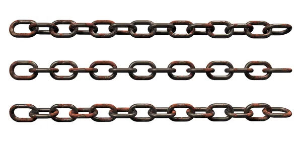 Rusty chains — ストック写真