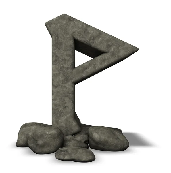 Stone rune — Stock Photo, Image