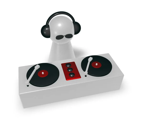 Disc jockey — Stock Photo, Image