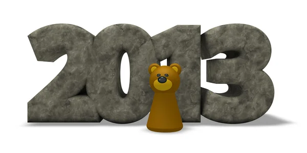 Año oso 2013 — Foto de Stock