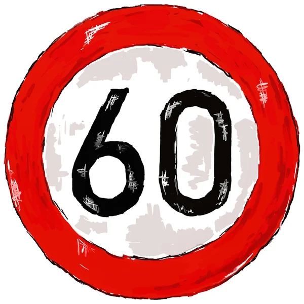Speed limit — Stock Photo, Image
