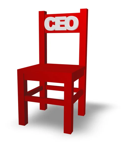 CEO koltuğu — Stok fotoğraf