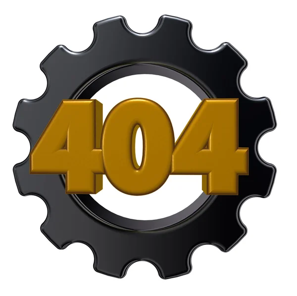 Fel 404 — Stockfoto