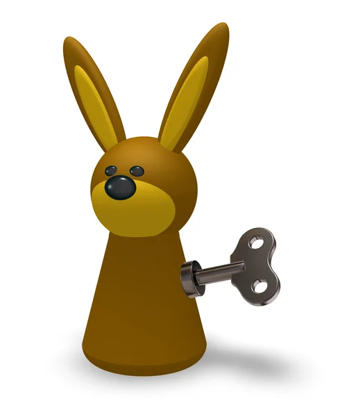 Wind up bunny — Stock Photo, Image