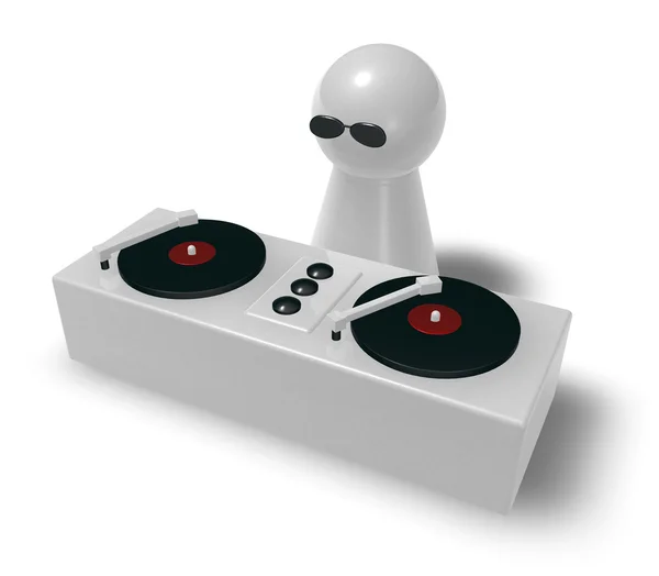 Disc jockey — Stock Photo, Image