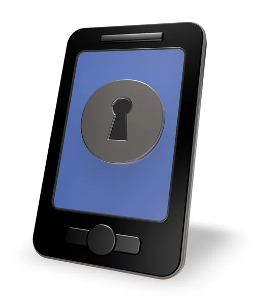 Segurança do smartphone — Fotografia de Stock