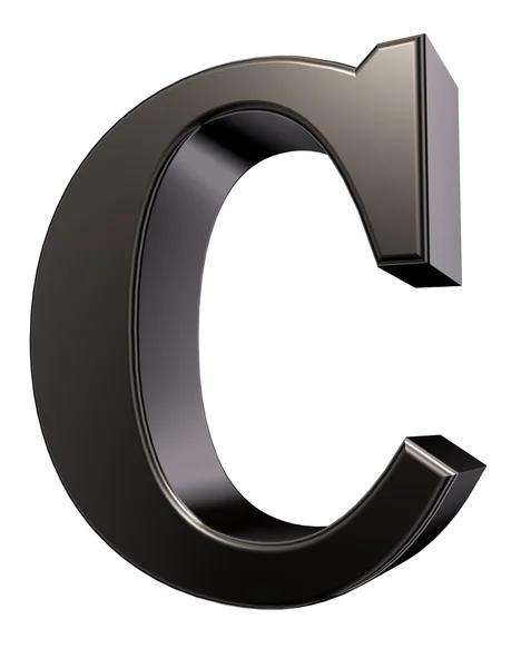 Metal letter — Stock Photo, Image